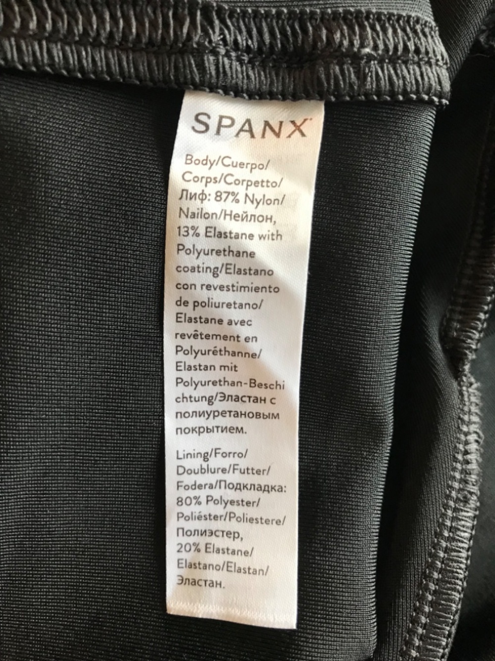 Spanx Faux Leather Leggings Size M Black - Picture 8 of 11